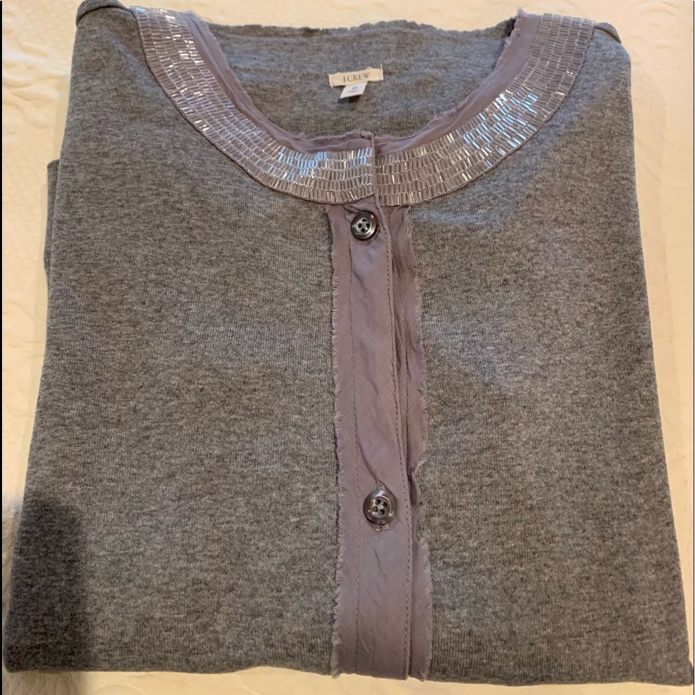 Beautiful Crew Sweater with beading
